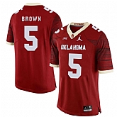 Oklahoma Sooners 5 Marquise Brown Red 47 Game Winning Streak College Football Jersey Dzhi,baseball caps,new era cap wholesale,wholesale hats